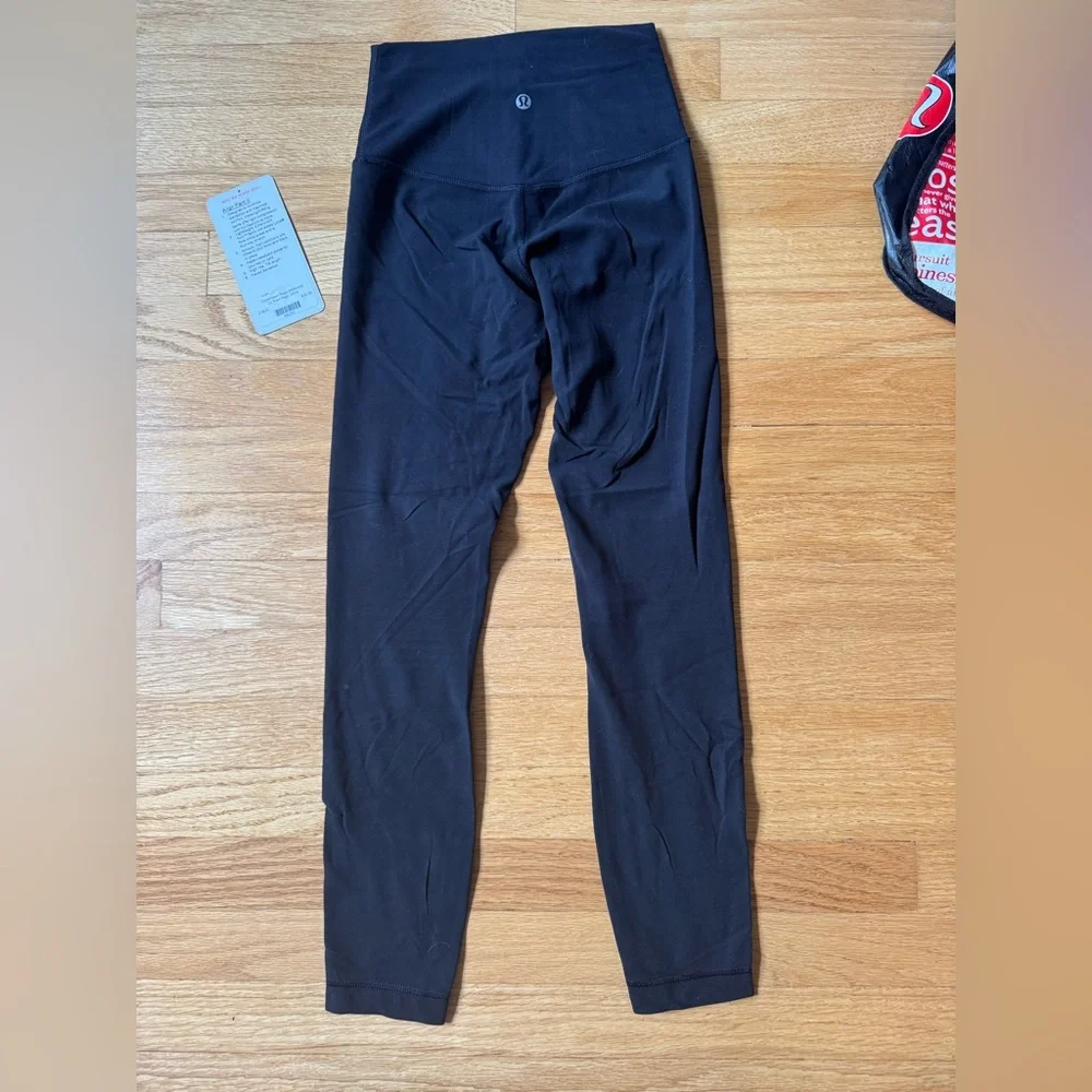 Lululemon Athletica Black Align Pant II- new - size 2- black - Picture 5 of 9